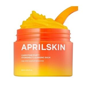 AprilSkin Carrotene IPMP Hydromelt Cleansing Balm Makeup Remover .33oz NIB